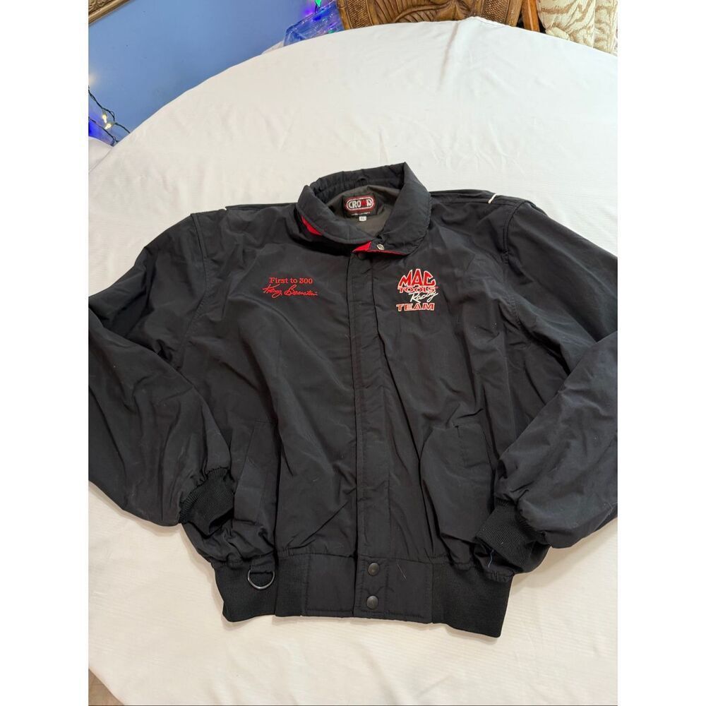 Mac Tools Racing Team Kenny Bernstein Budweiser First 300 Black Jacket Size XL